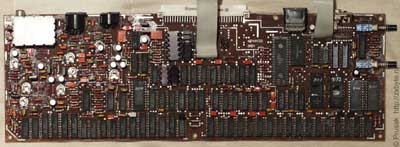 Панорамная фотография платы компьютера &laquo;Байт&raquo; (в большом разрешении)